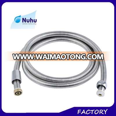 Mini stainless steel 360 degree anti-twist EPDM shower head extension hose/flex shower hose