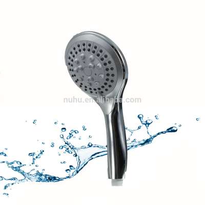 Hot ABS electroplating 5 files Multi Function Handheld Shower Head