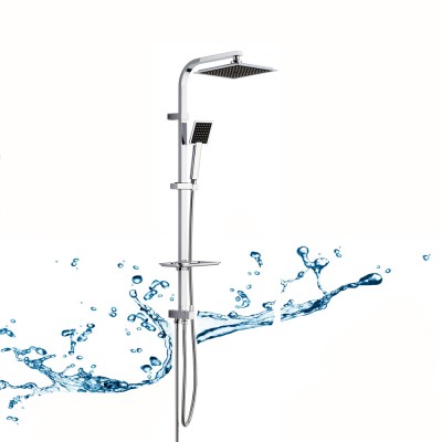 Twin Head Wall Mounted Rain Shower Set, Rain Shower Mixer Valve